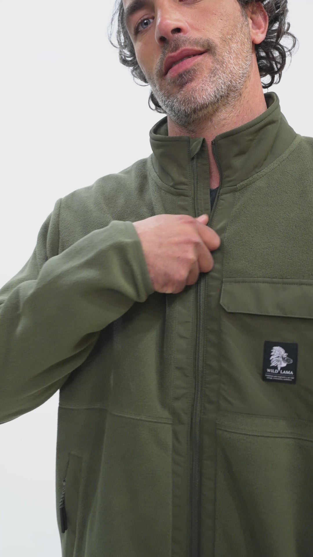 Polar Azer Reciclado Verde Hombre
