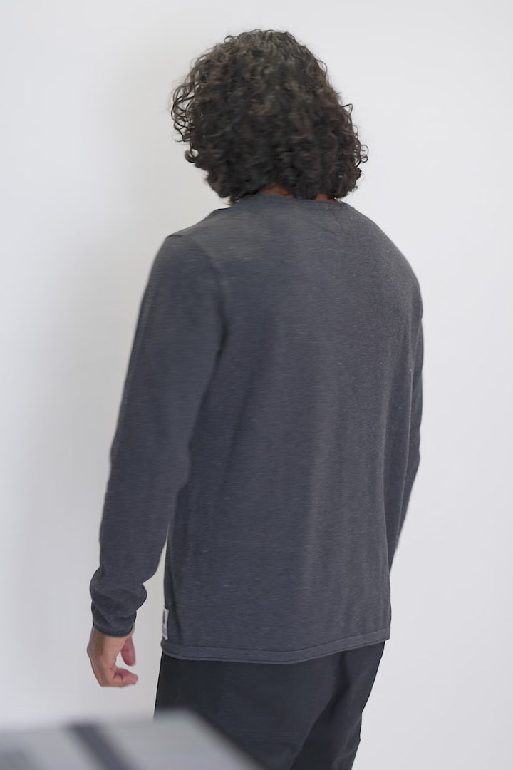 Sweater Roco Orgánico Marengo Hombre