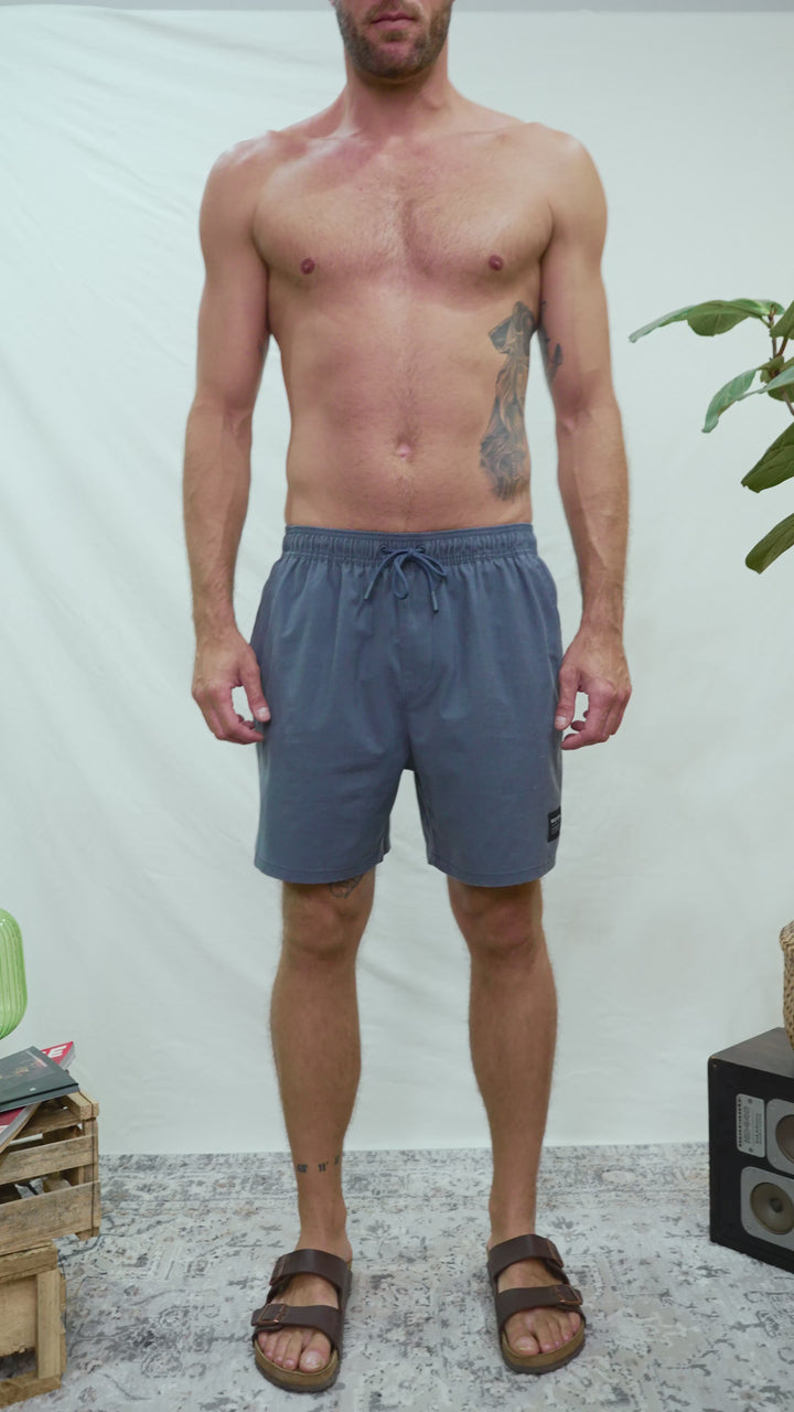 Traje De Baño Enzo Reciclado Azul Hombre