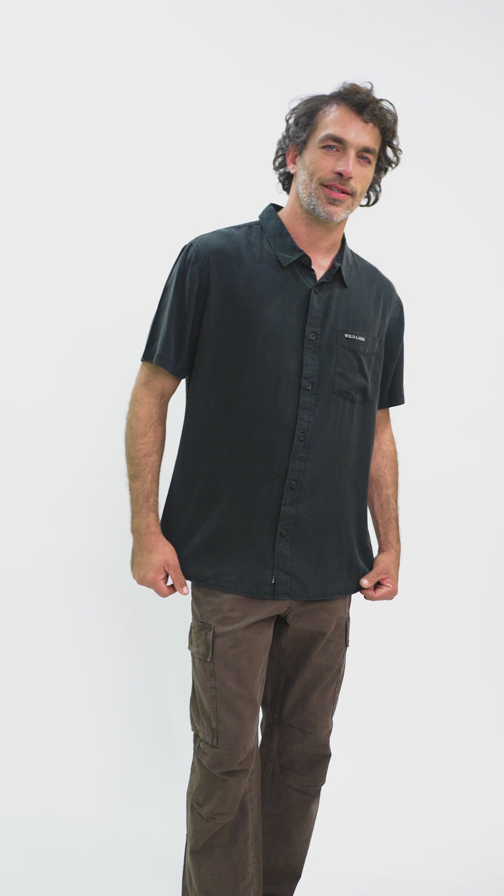 Camisa Jim Negra Hombre