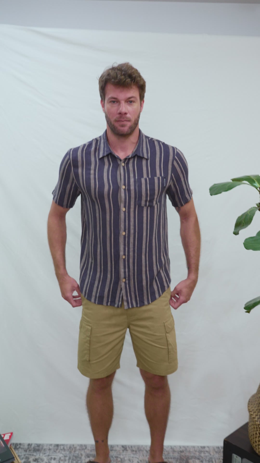 Camisa Noti Azul Hombre