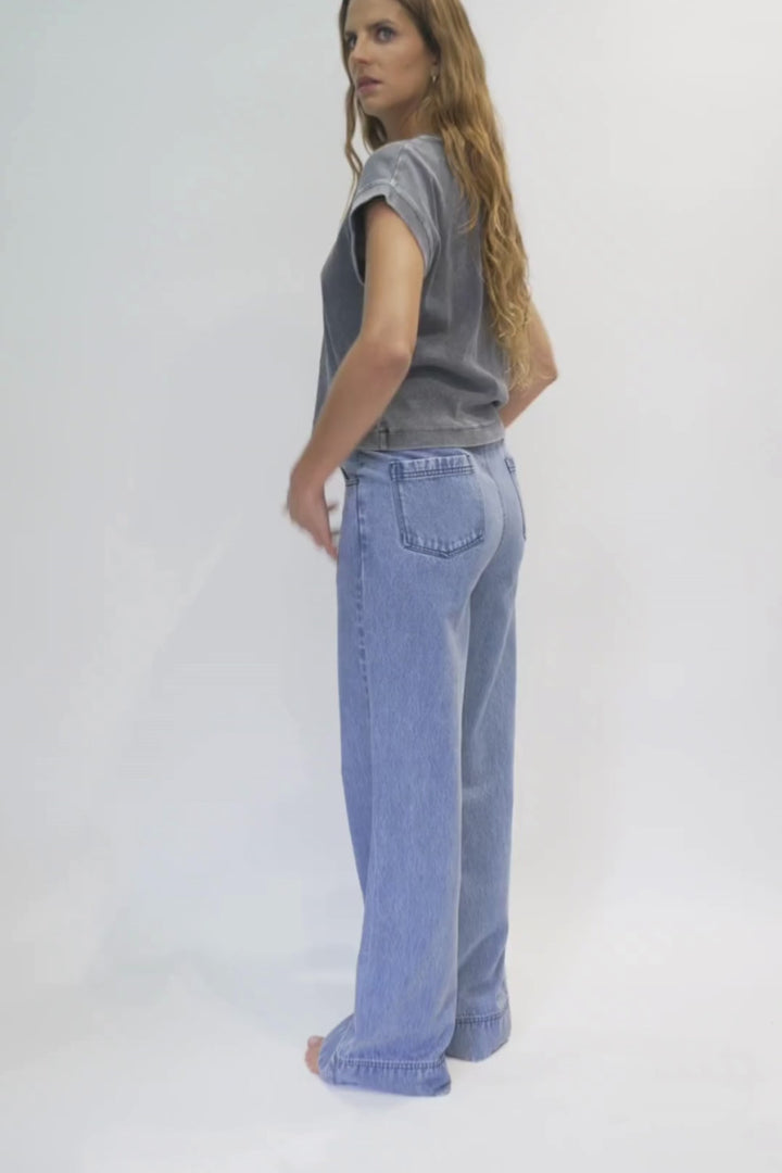 Pantalón Nyxy Denim Mujer