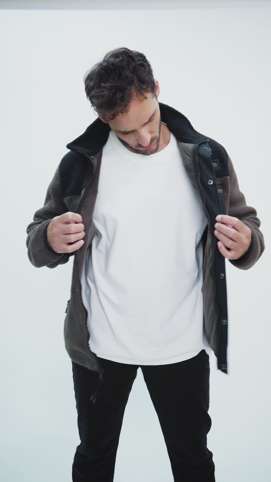 Polar Tambo Reciclado Café Hombre