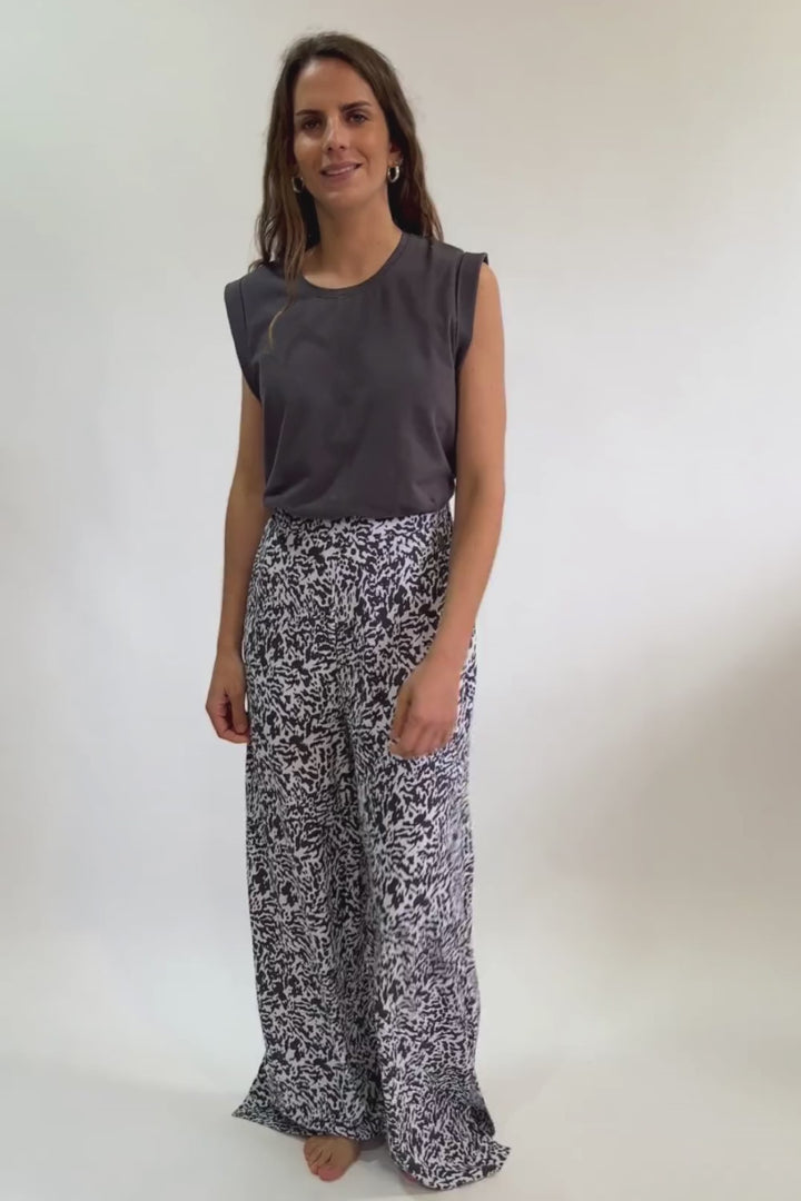 Polera Pupa Orgánica Gris Mujer