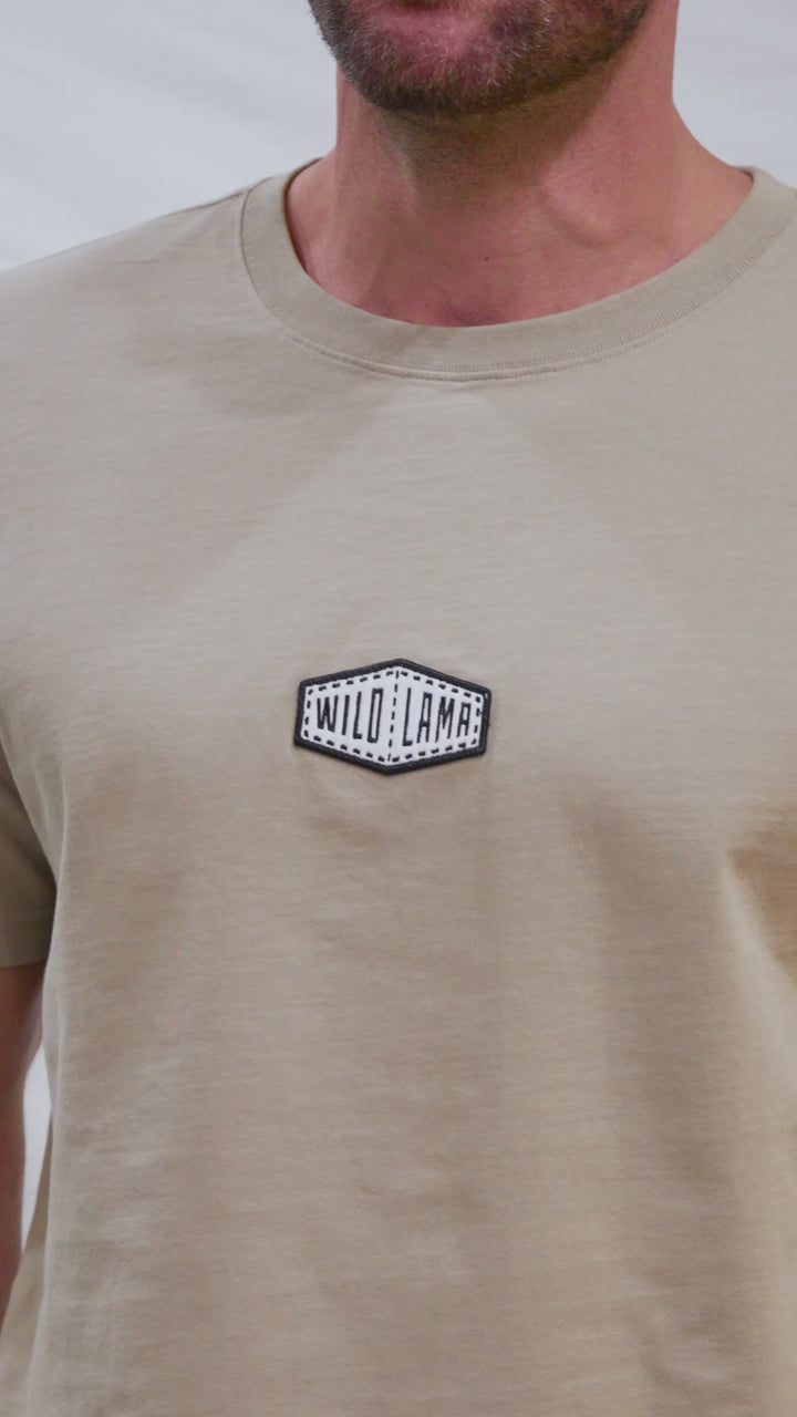 Polera Tanka Orgánica Beige Hombre