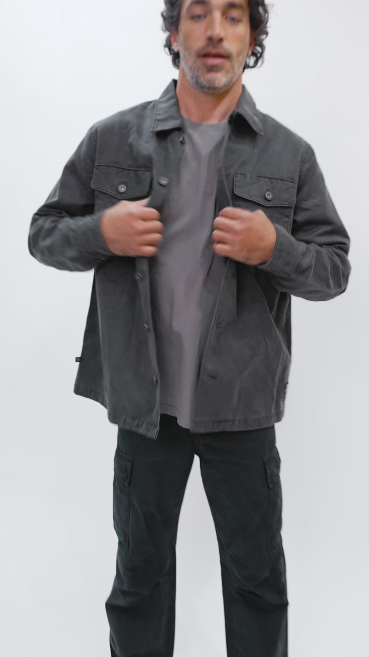 Sobrecamisa Tepo Reciclada Marengo Hombre
