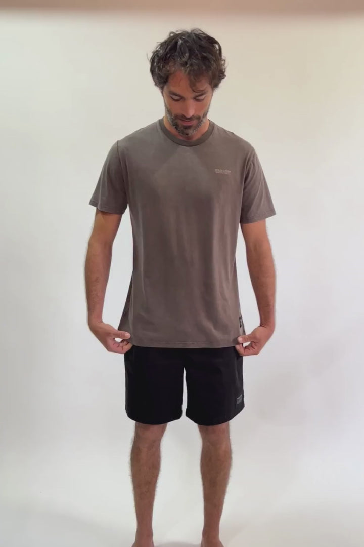 Polera Terra Orgánica Café Hombre