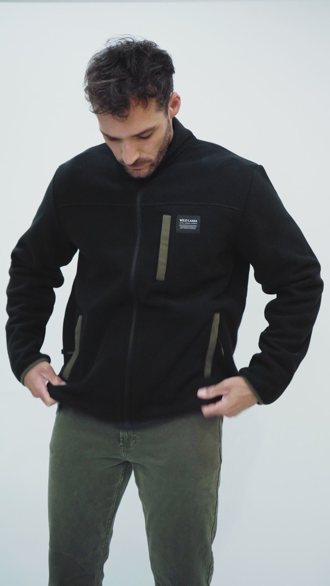 Polar Azer Reciclado Negro Hombre