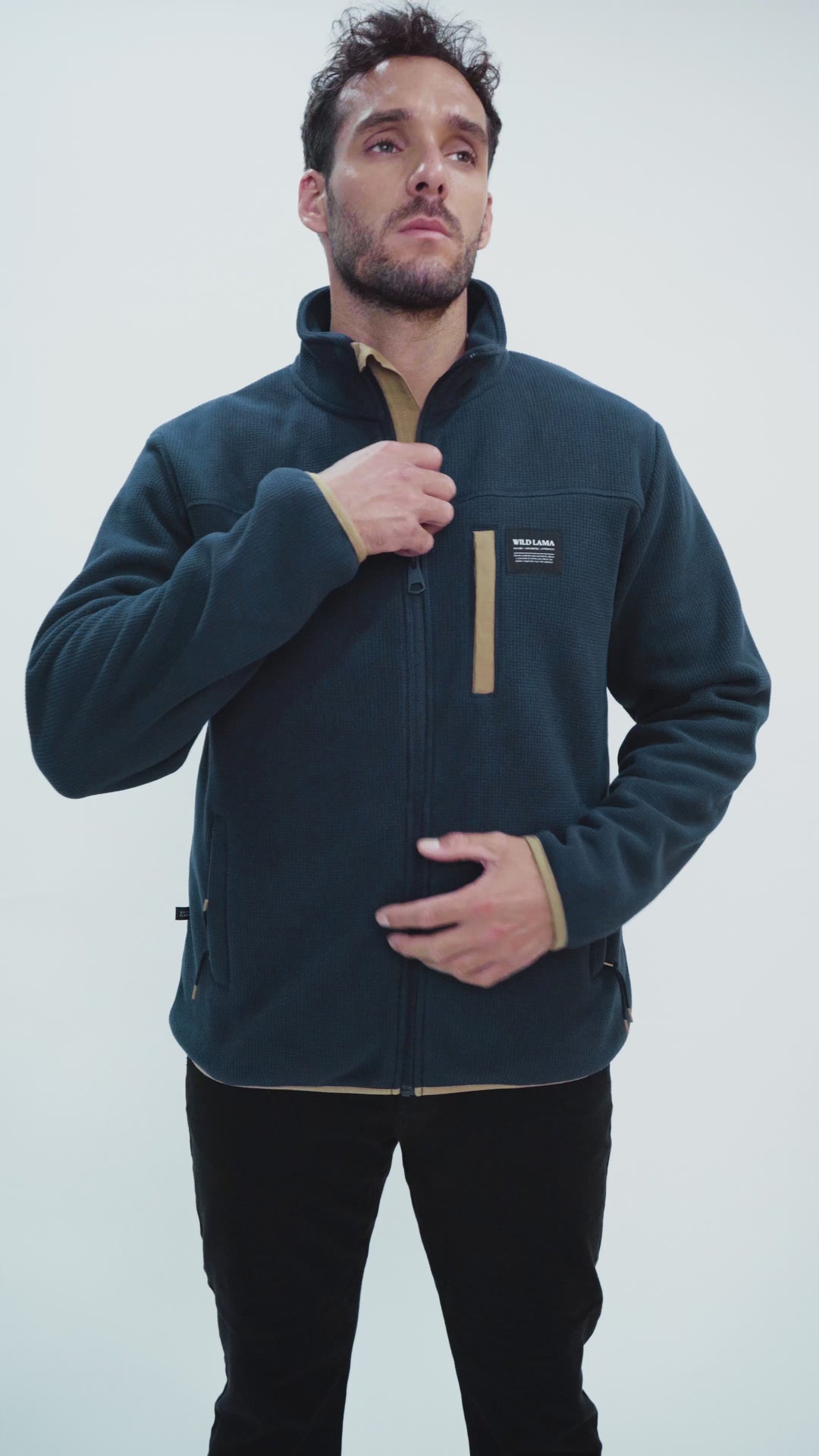 Polar Azer Reciclado Azul Hombre