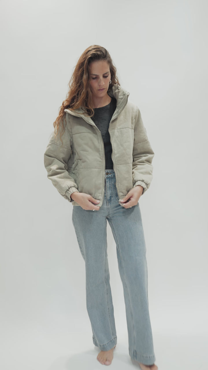 Parka Puffa Silveria Organica Verde video
