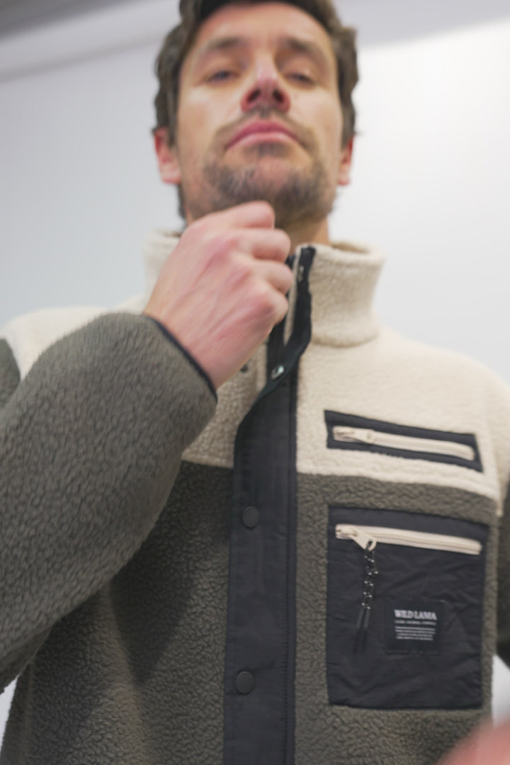 Polar Tambo Reciclado Verde Hombre