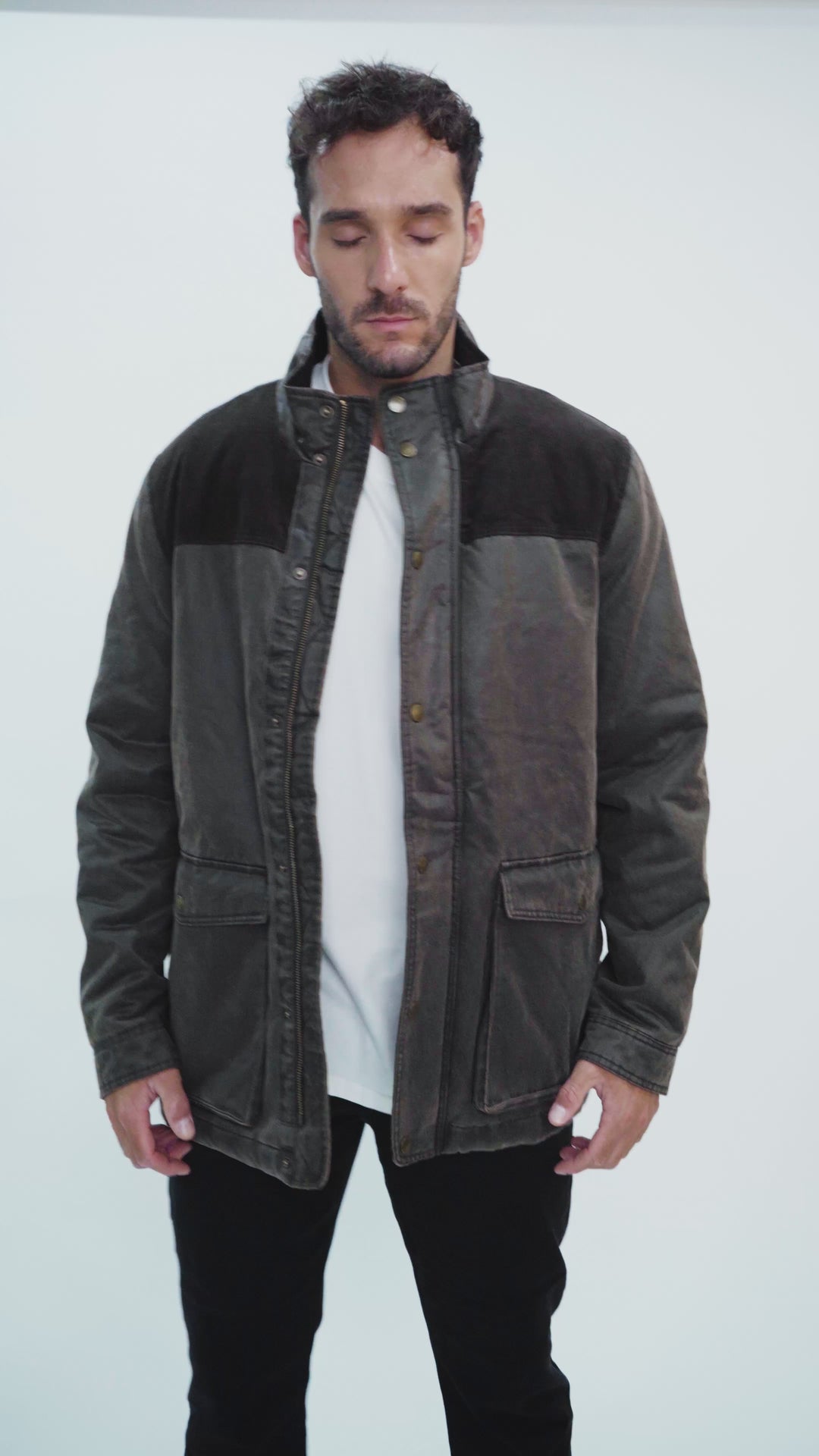 Chaqueta Thomas Orgánica Café Hombre