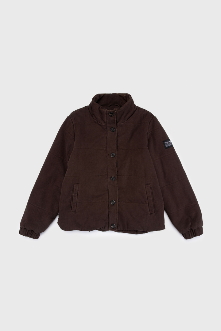 Parka Virae Orgánica Café Mujer