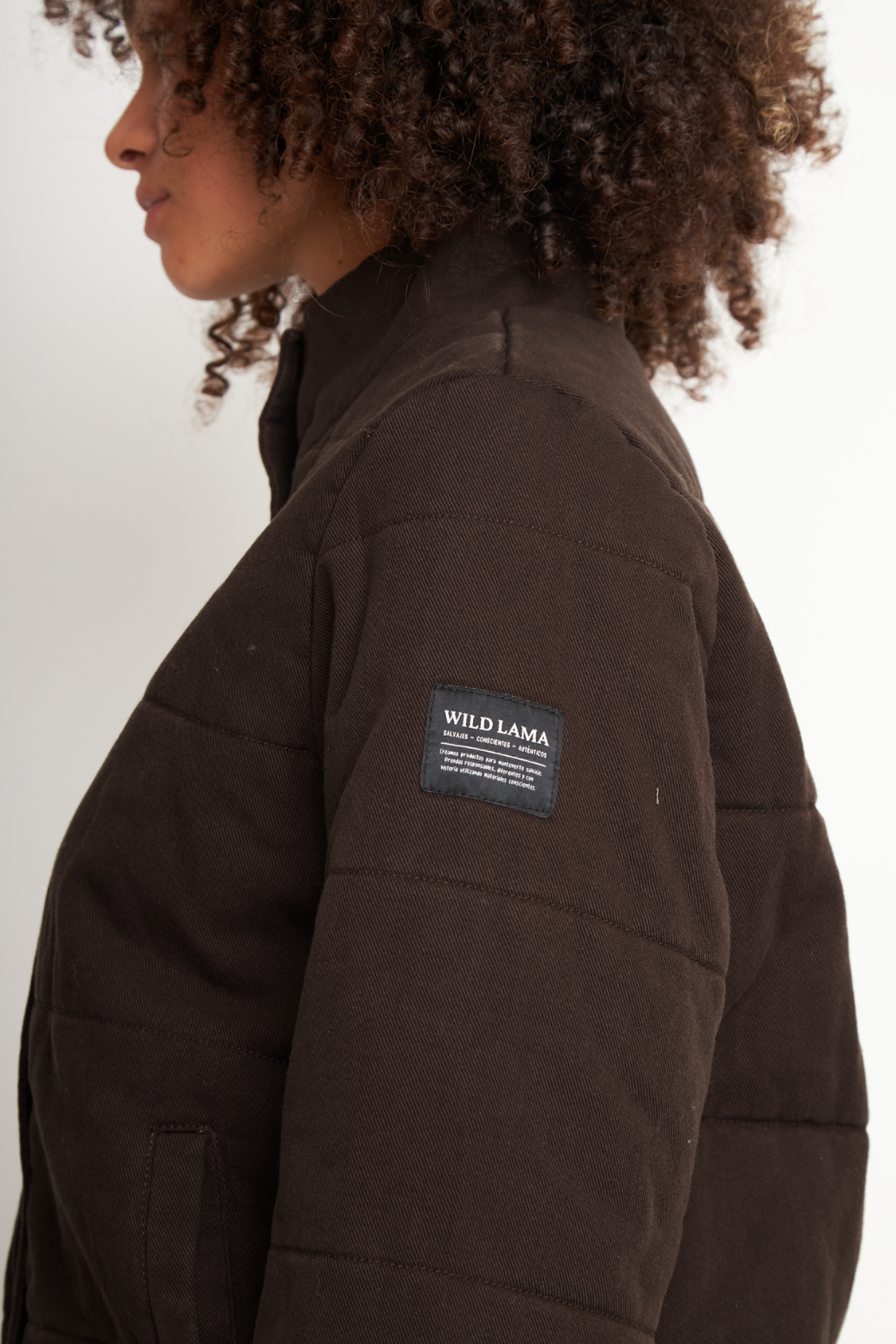 Parka Virae Orgánica Café Mujer