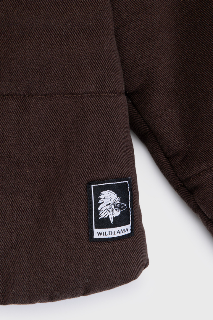 Parka Virae Orgánica Café Mujer