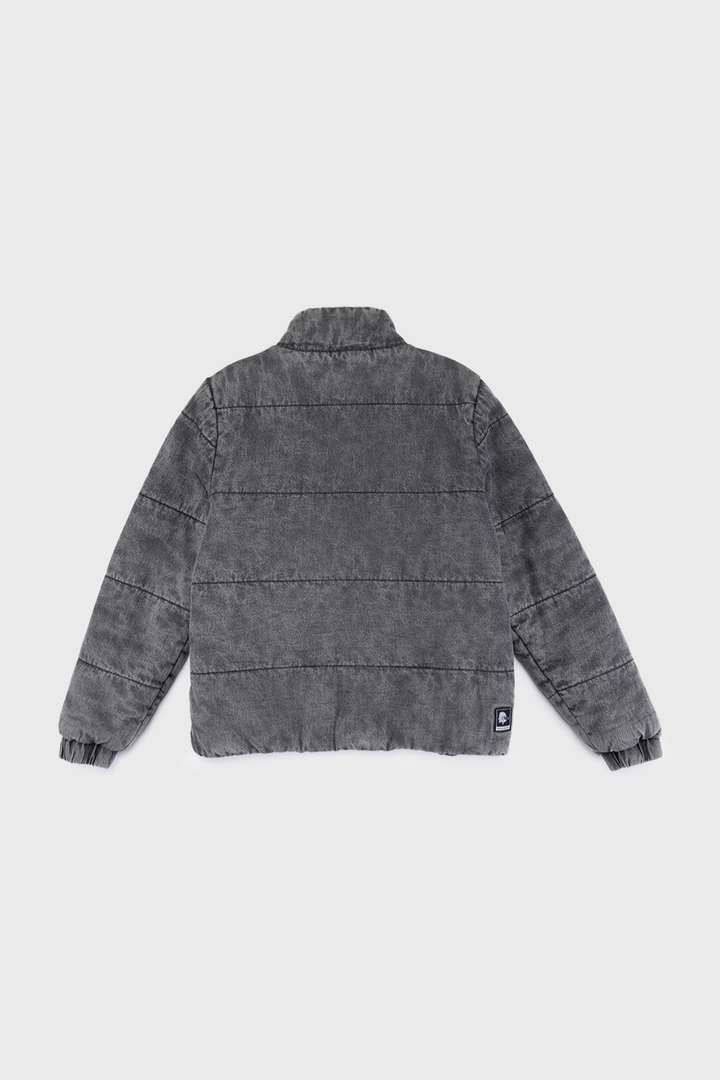Parka Virae Orgánica Negra Mujer