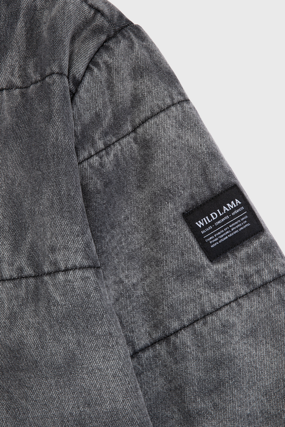 Parka Virae Orgánica Negra Mujer