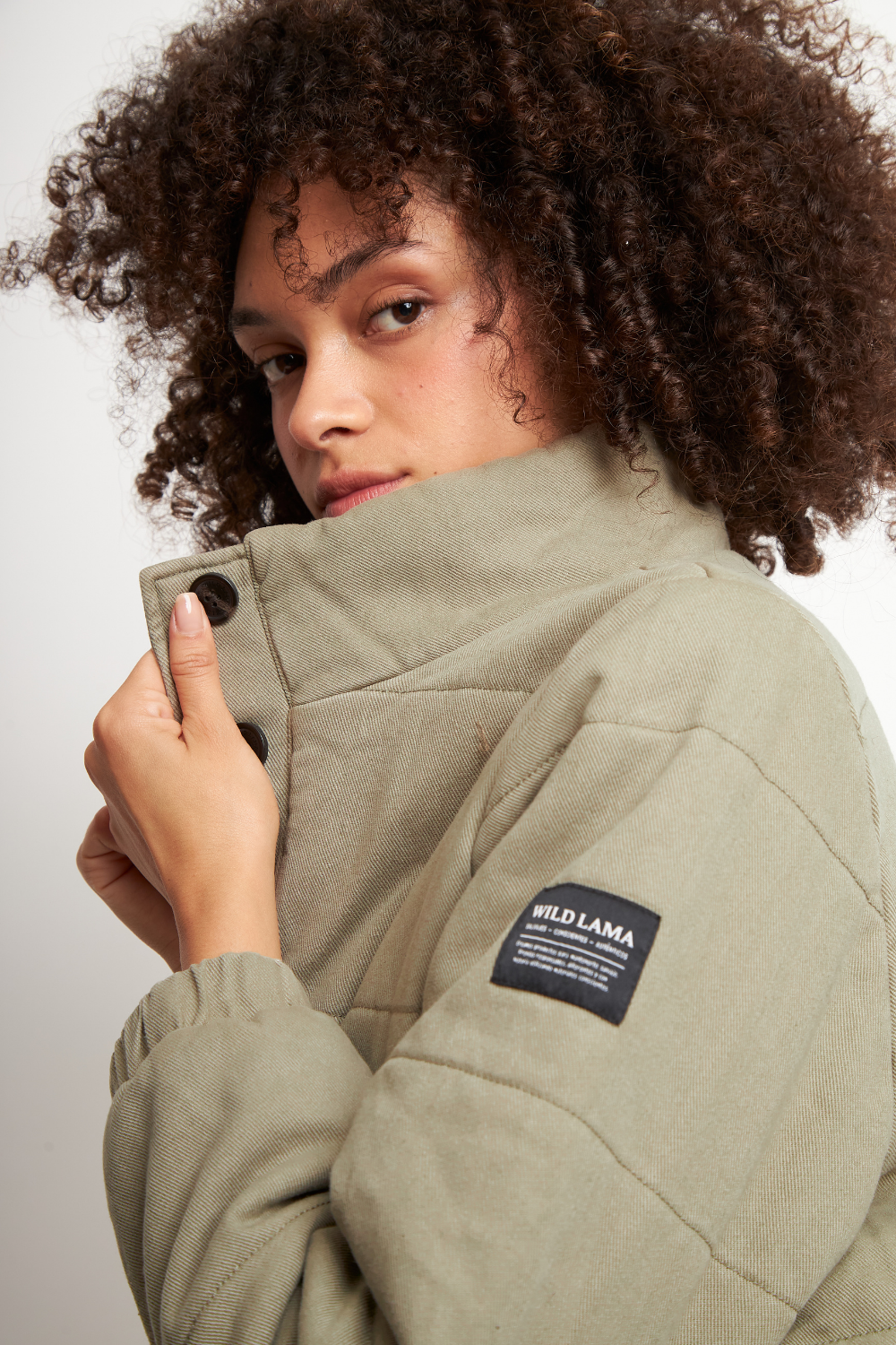 Parka Virae Orgánica Verde Mujer