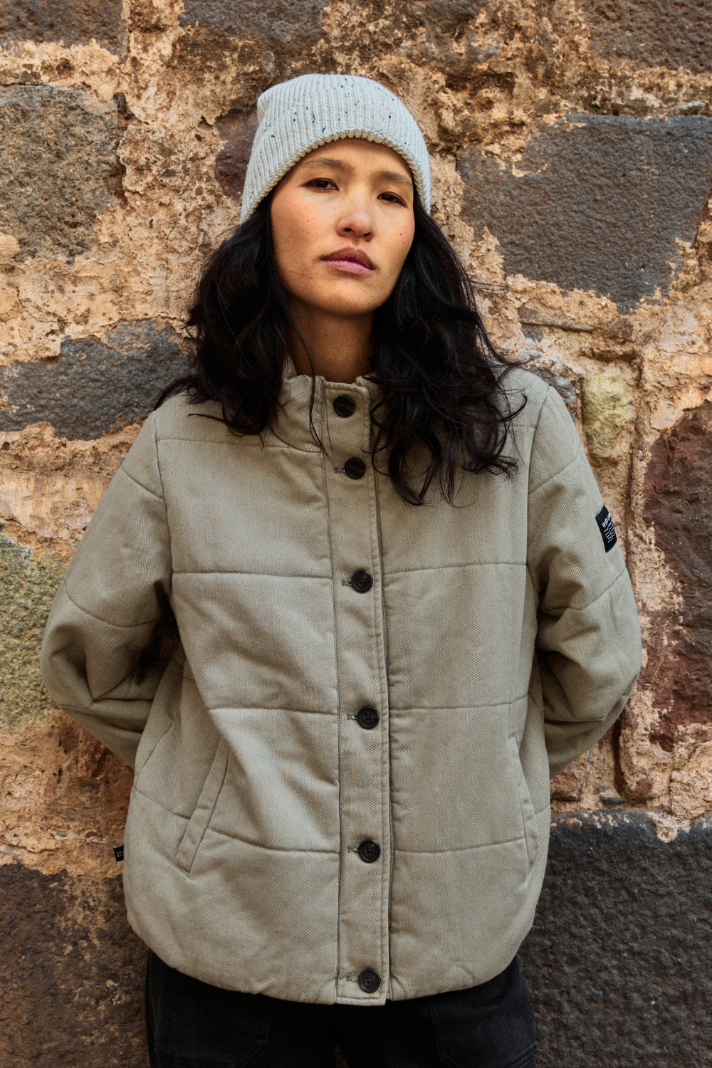 Parka Virae Orgánica Verde Mujer