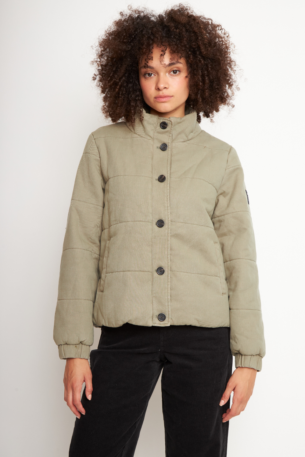 Parka Virae Orgánica Verde Mujer