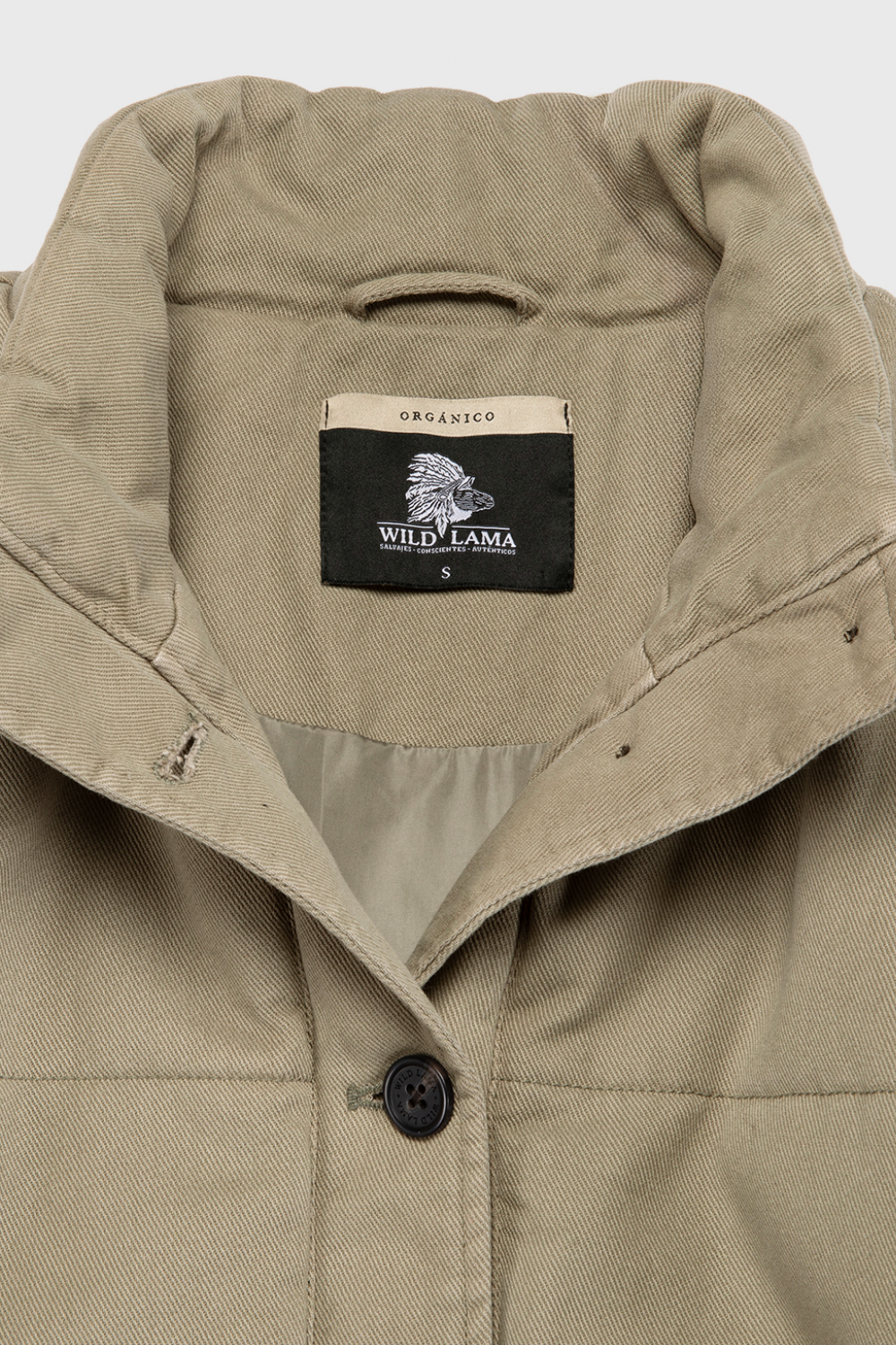 Parka Virae Orgánica Verde Mujer