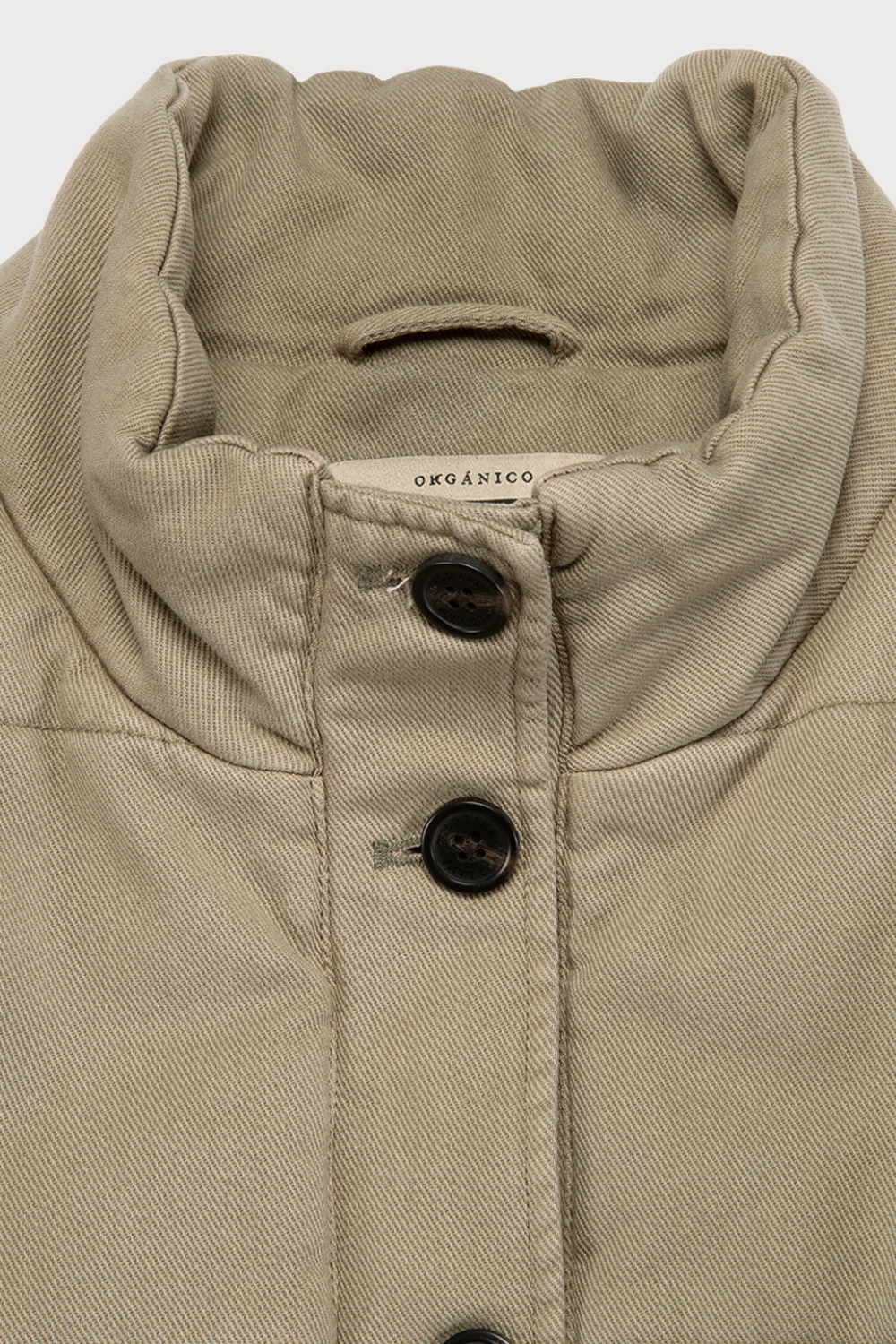 Parka Virae Orgánica Verde Mujer