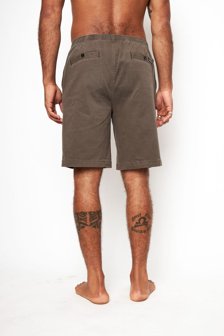 Short Borea Orgánico Café Hombre