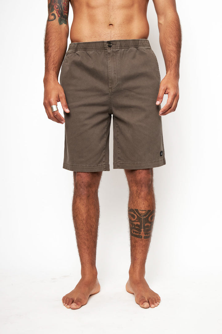 Short Borea Orgánico Café Hombre