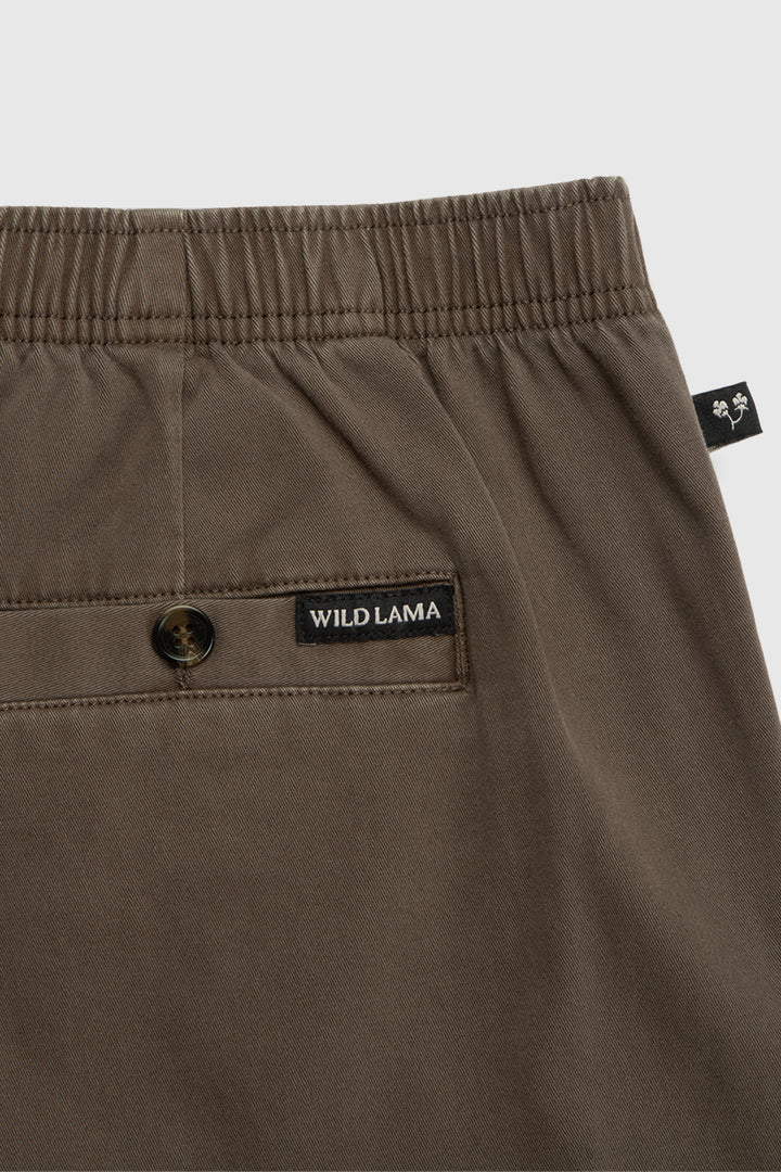 Short Borea Orgánico Café Hombre