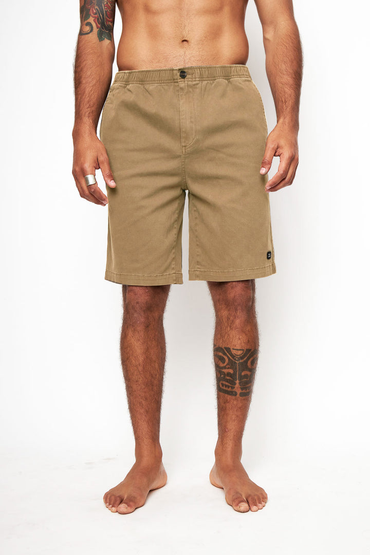 Short Borea Orgánico Beige Hombre