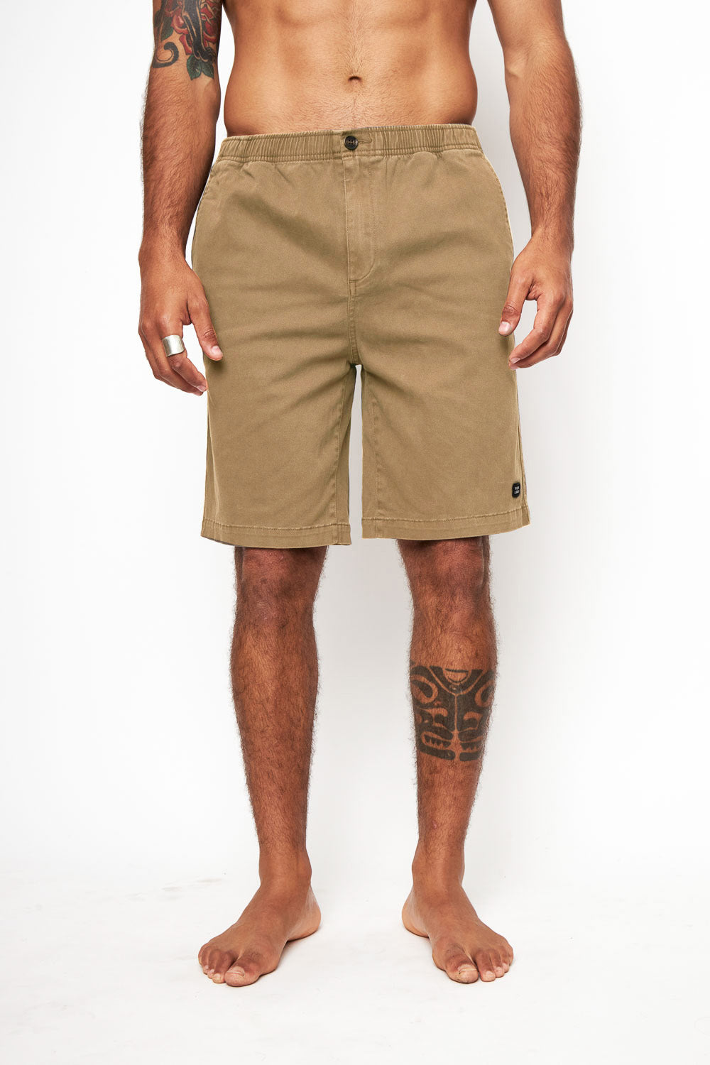 Short Borea Orgánico Beige Hombre