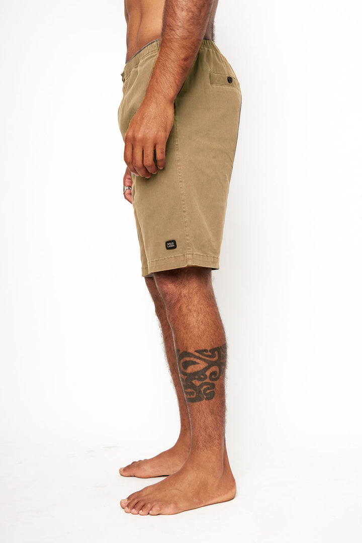 Short Borea Orgánico Beige Hombre