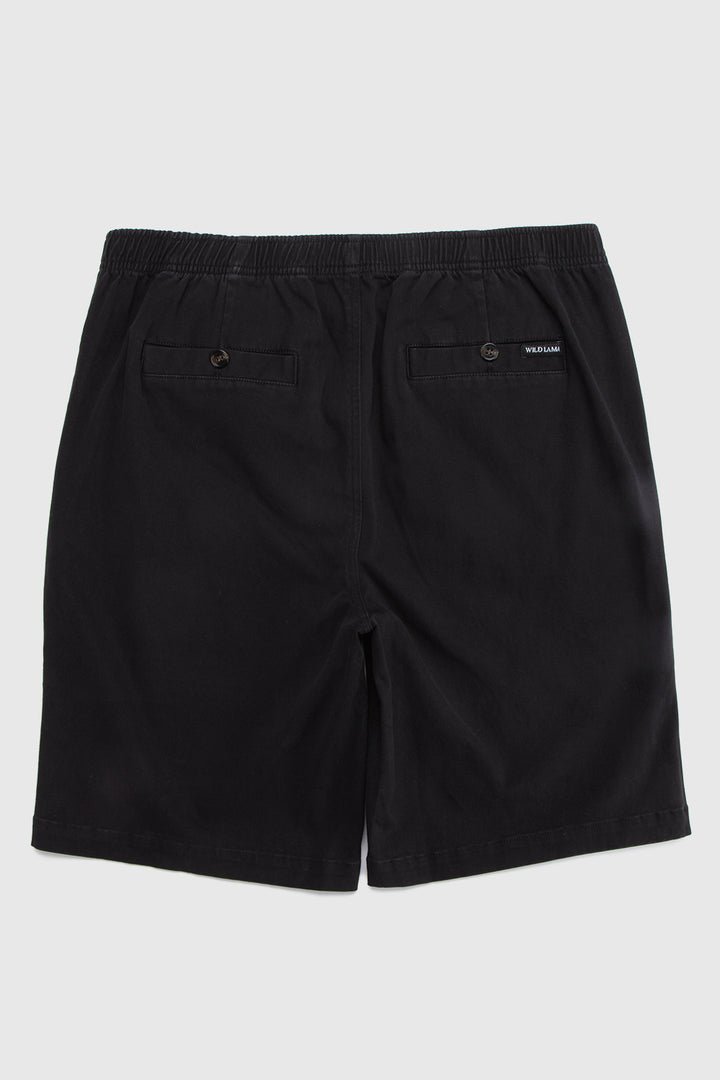 Short Borea Orgánico Negro Hombre