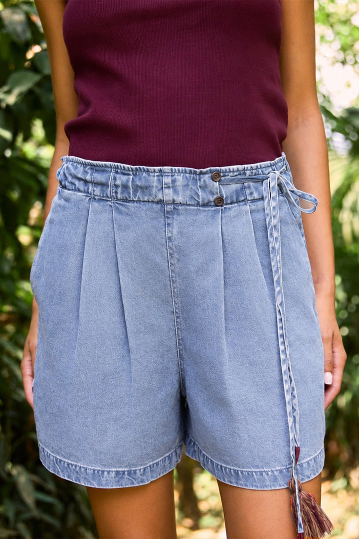 Short Fozy Azul Mujer