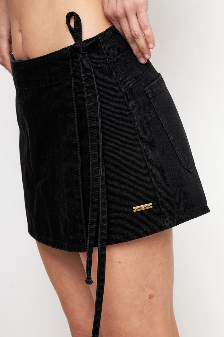 Short Lyra Orgánico Negro Mujer