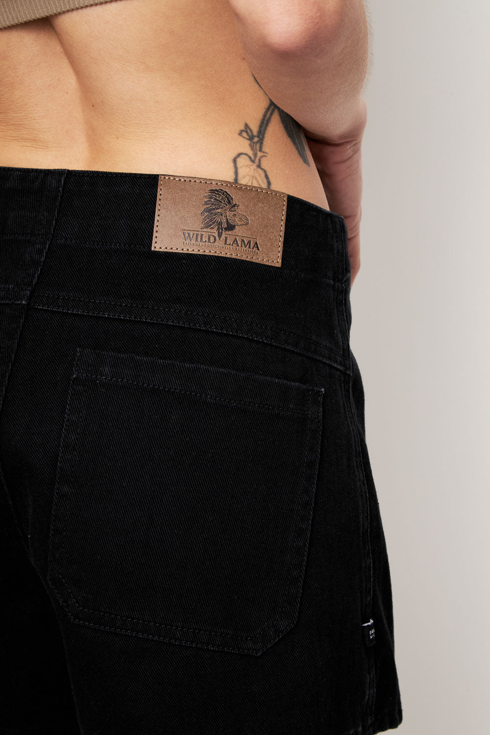 Short Lyra Orgánico Negro Mujer