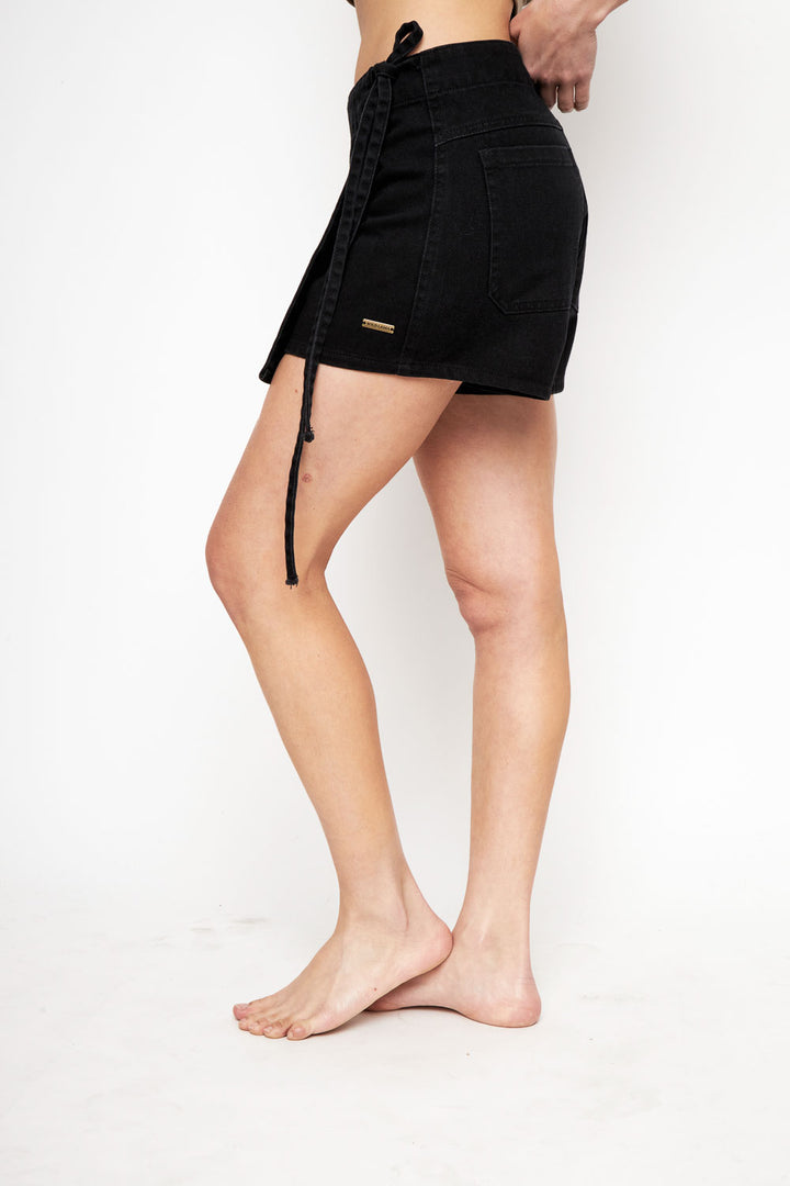Short Lyra Orgánico Negro Mujer