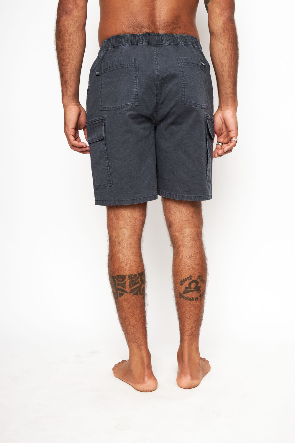 Short Rex Orgánico Negro Hombre