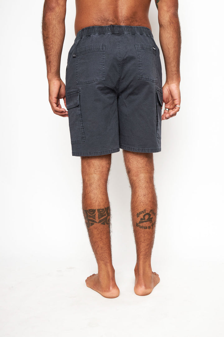 Short Rex Orgánico Negro Hombre