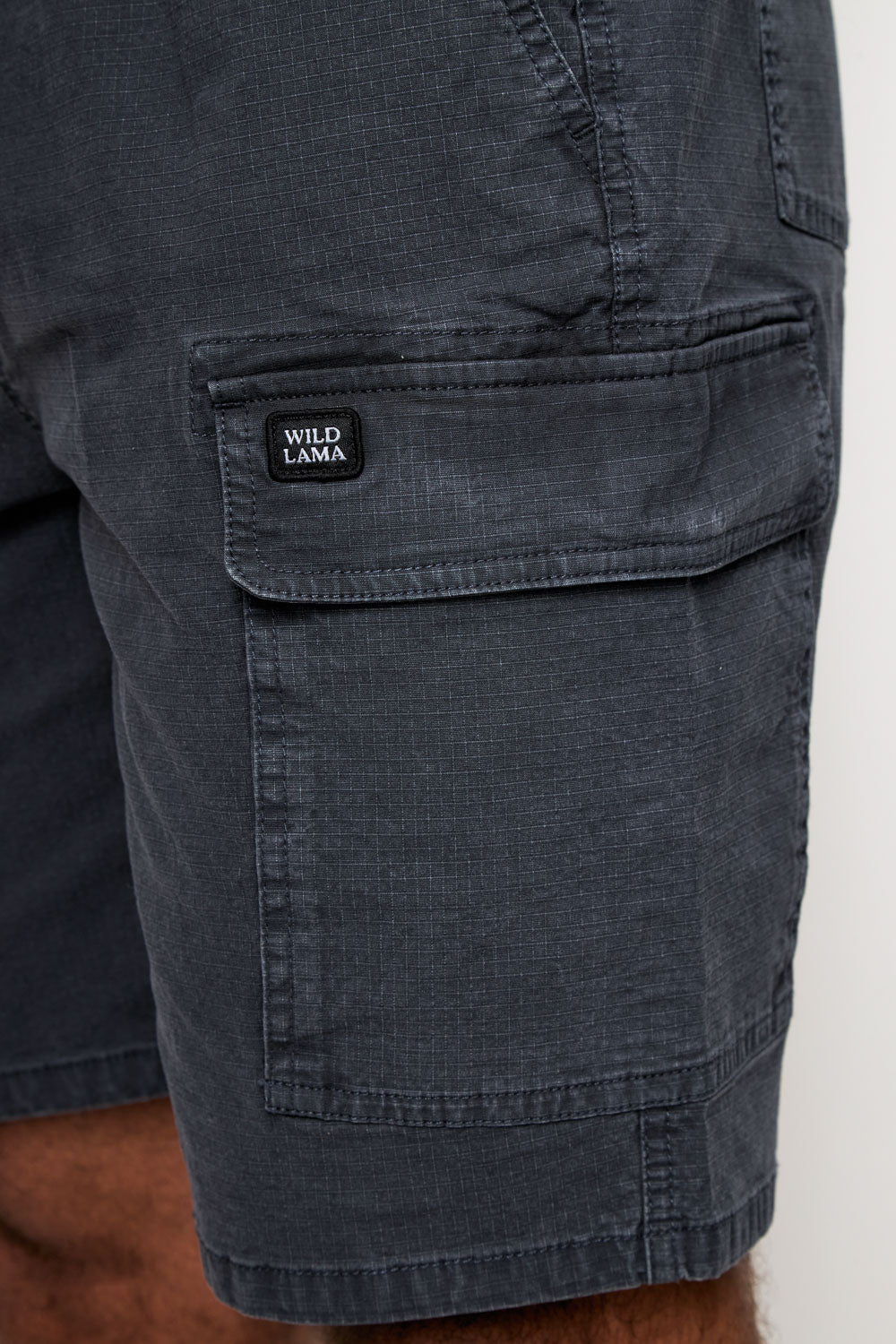 Short Rex Orgánico Negro Hombre