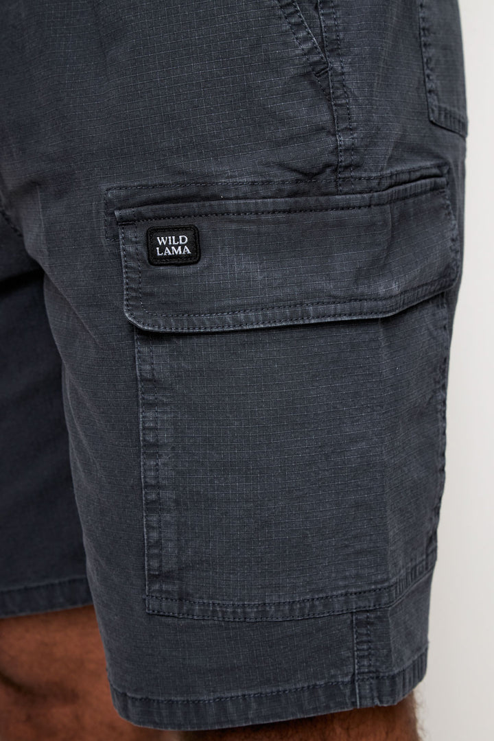 Short Rex Orgánico Negro Hombre