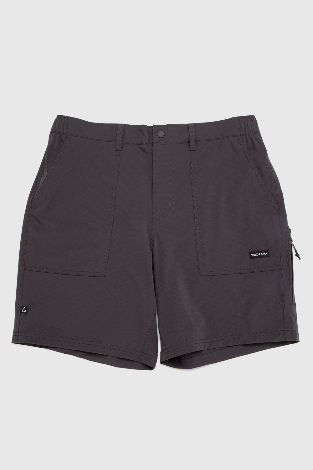 Short Ribo Reciclado Negro Hombre