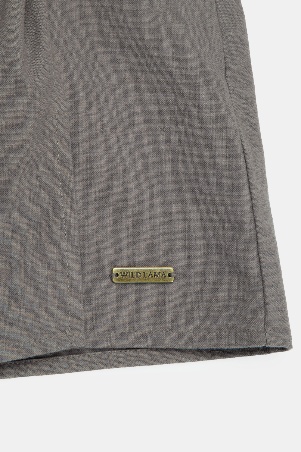 Falda Short Rizo Orgánico Café Mujer