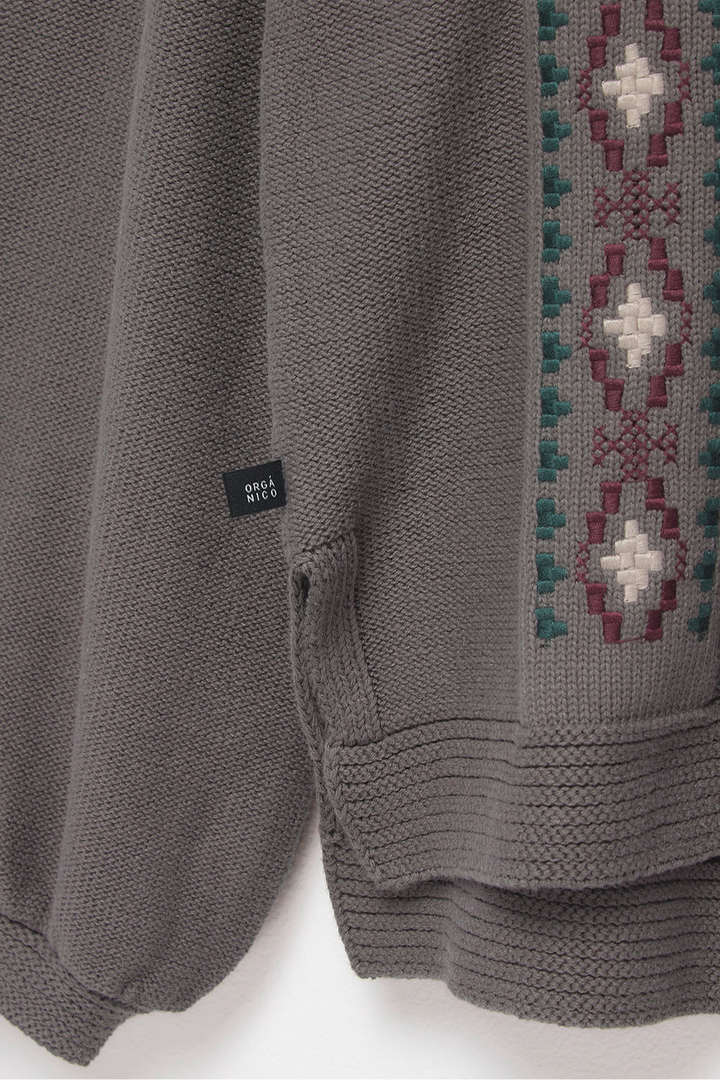 Sweater Acu Orgánico Café Mujer