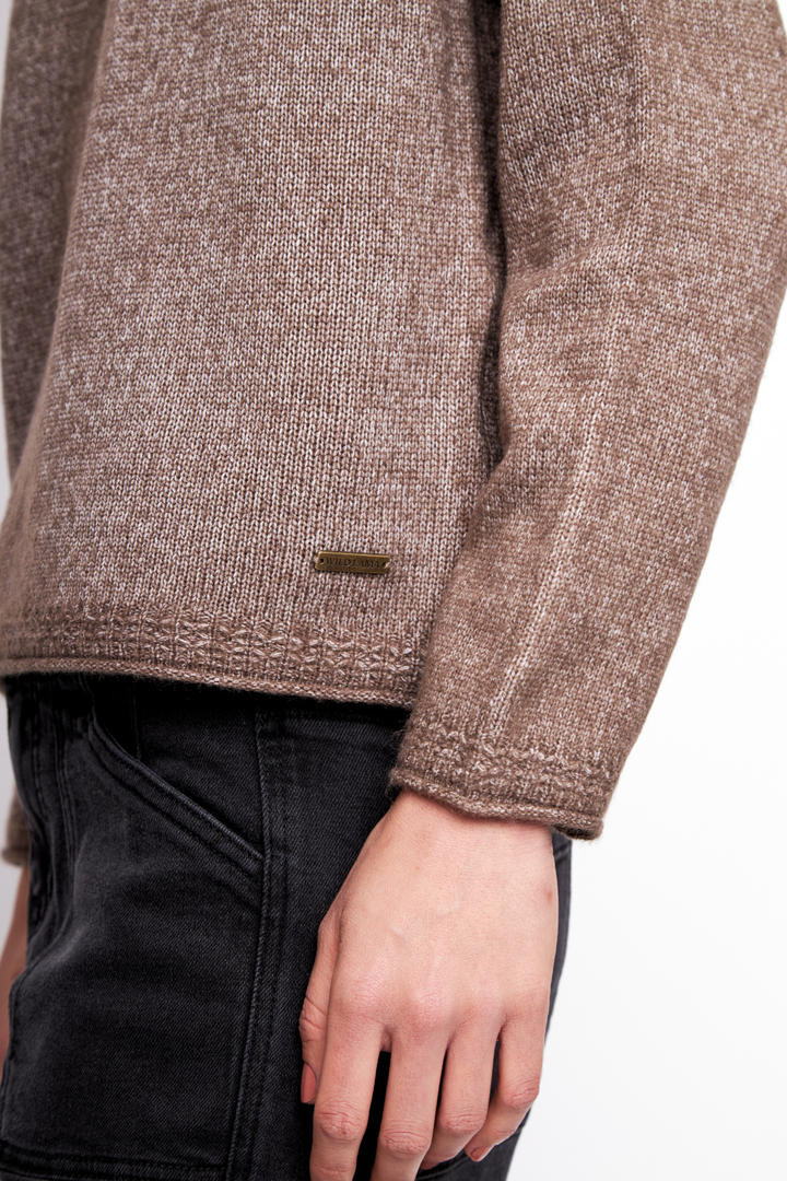 Sweater Buga Reciclado Café Mujer