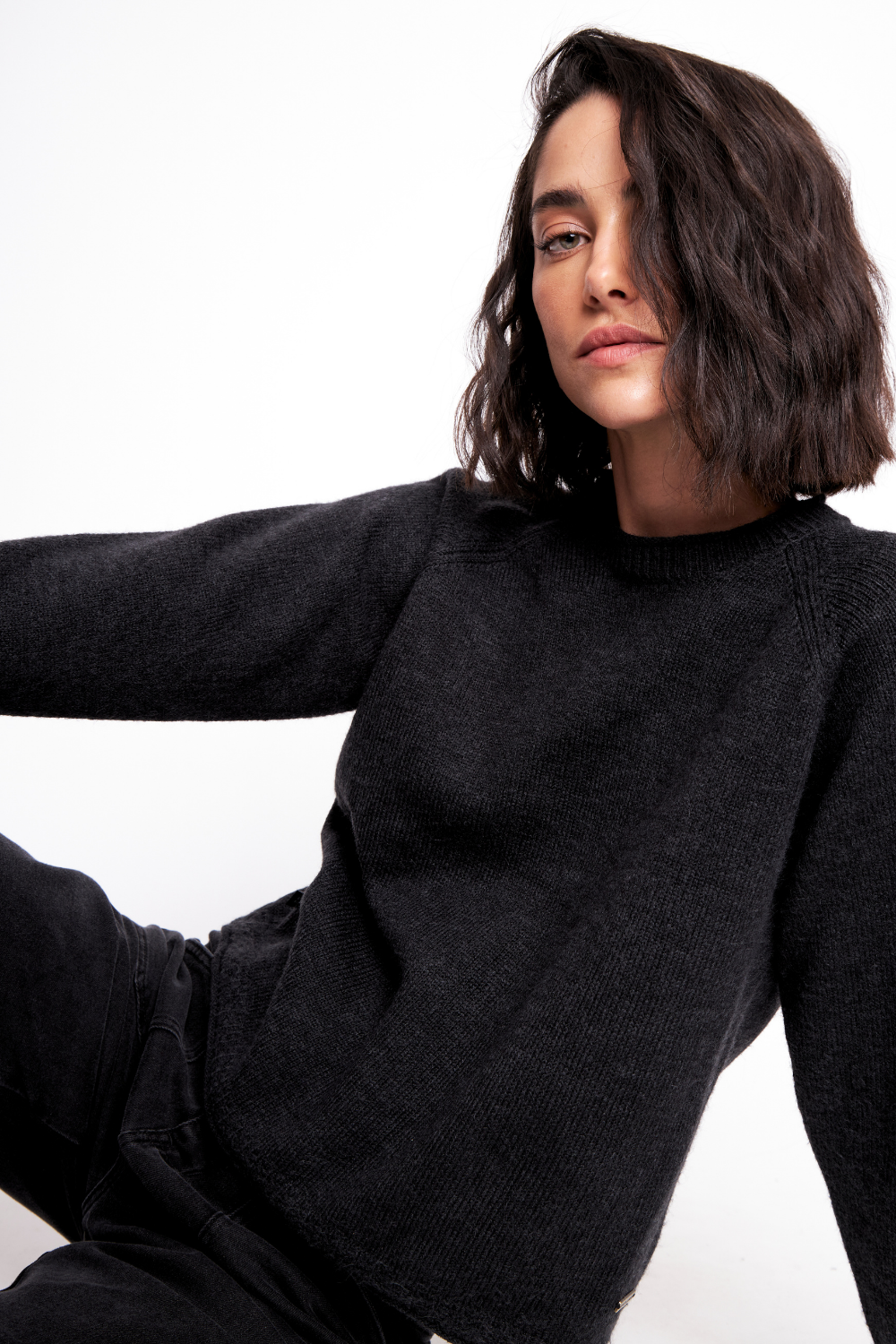 Sweater Buga Reciclado Marengo Mujer