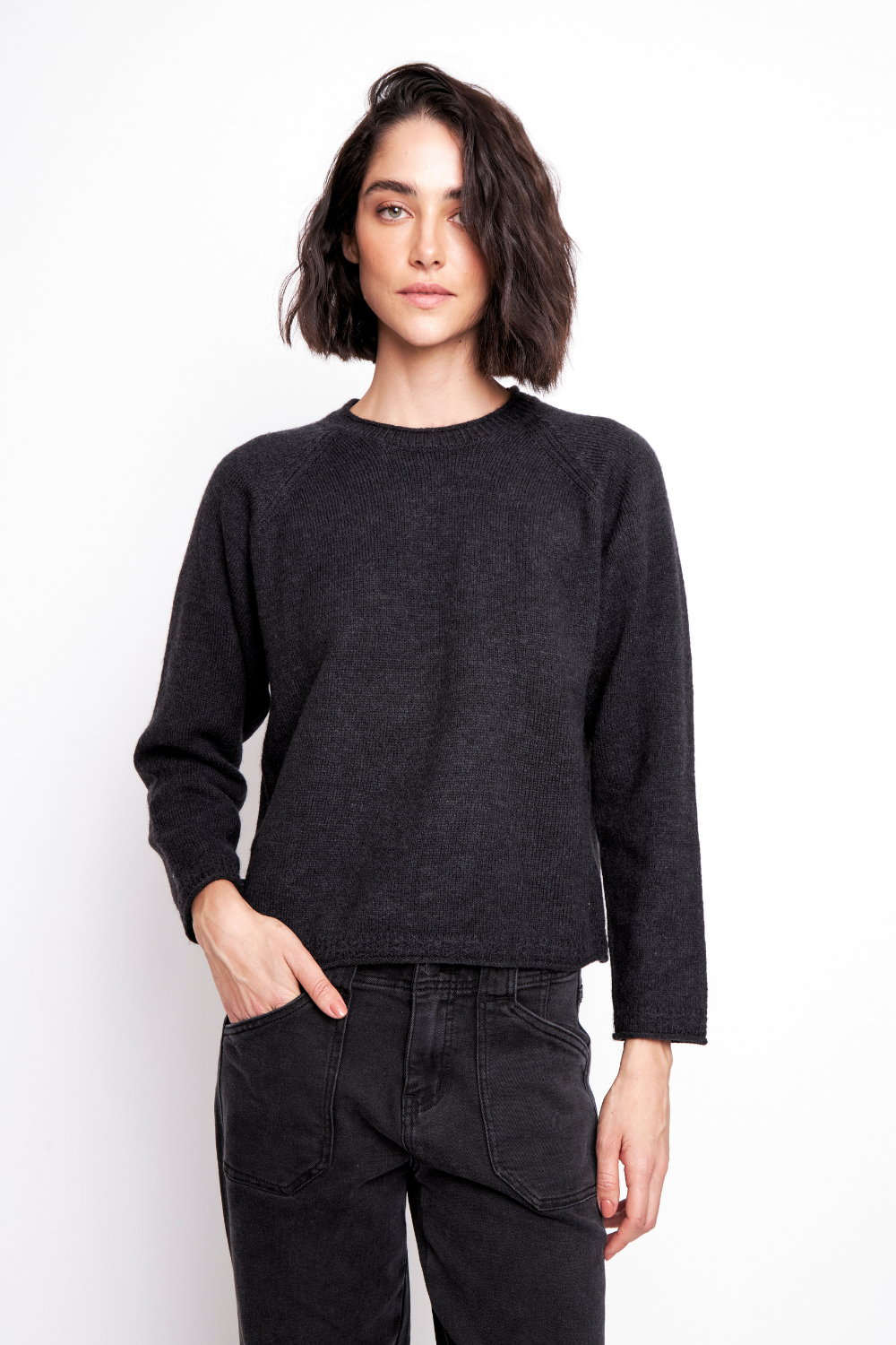 Sweater Buga Reciclado Marengo Mujer