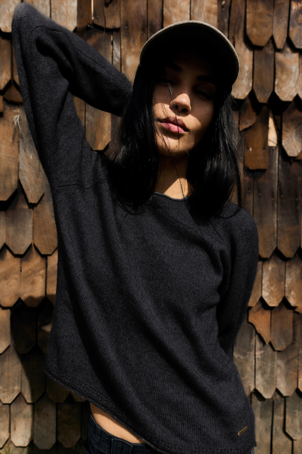 Sweater Buga Reciclado Marengo Mujer