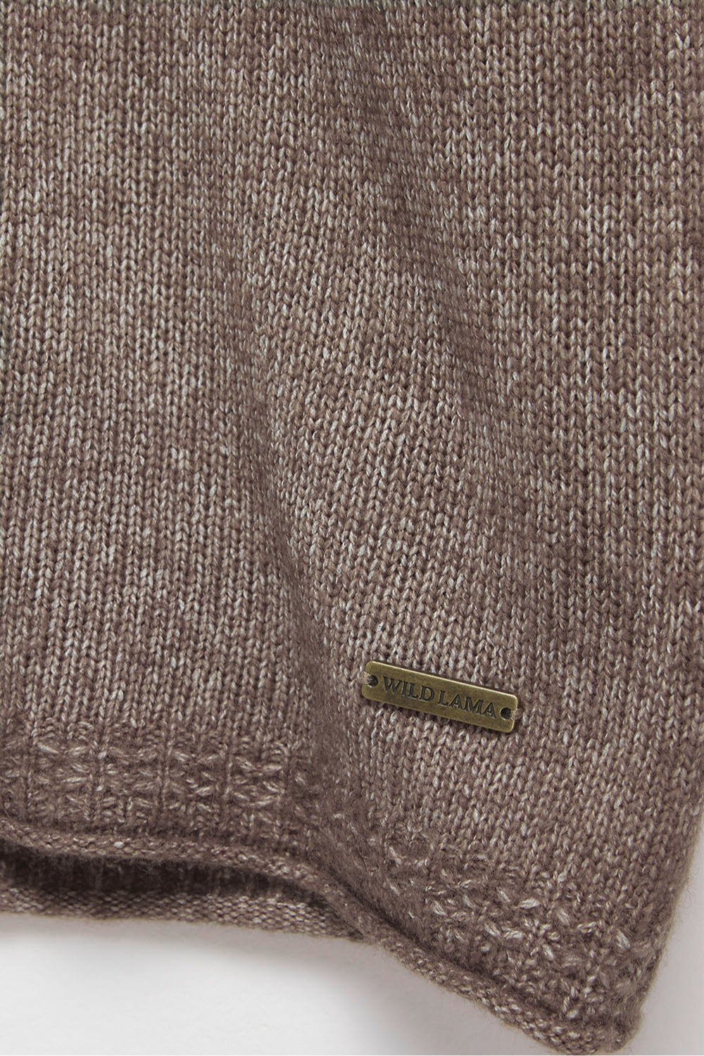 Sweater Buga Reciclado Café Mujer