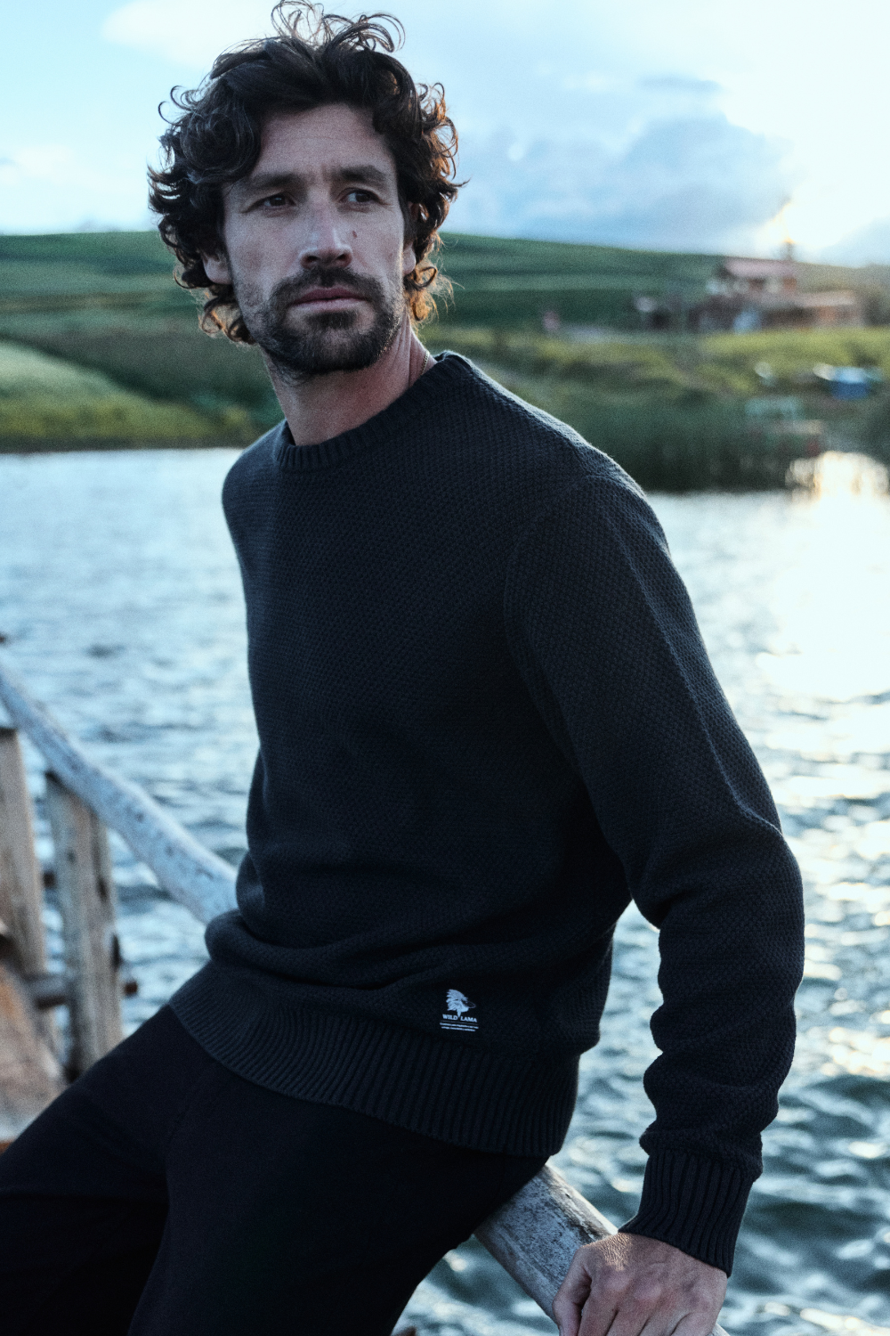 Sweater Etore Orgánico Marengo Hombre
